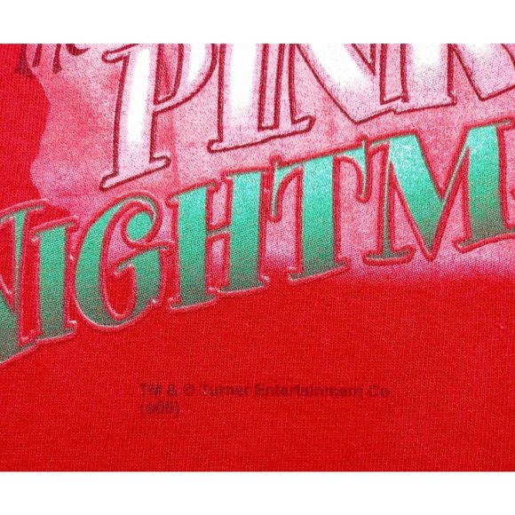 Vintage Deadstock Red Christmas Story Tee Shirt Ralphie Nightmare Men's Medium - Picture 4 of 9